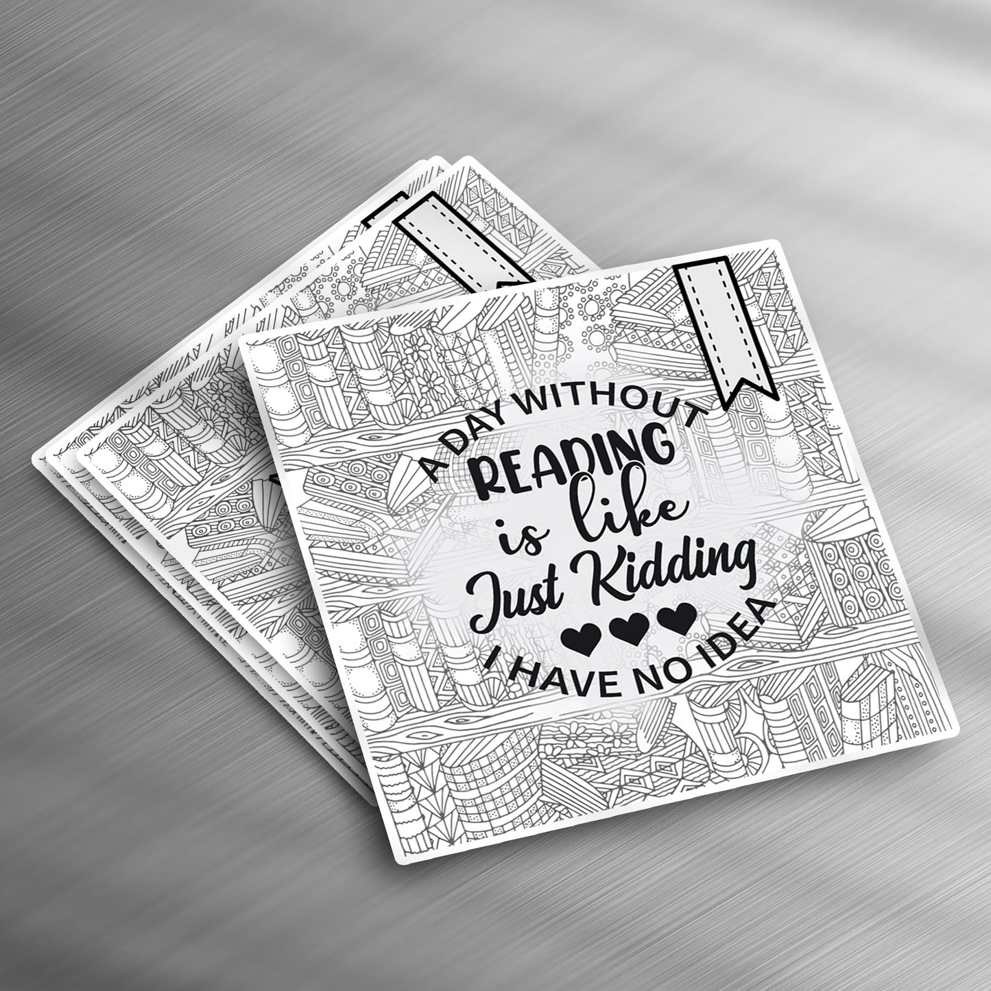 A Day Without Reading... Sticker